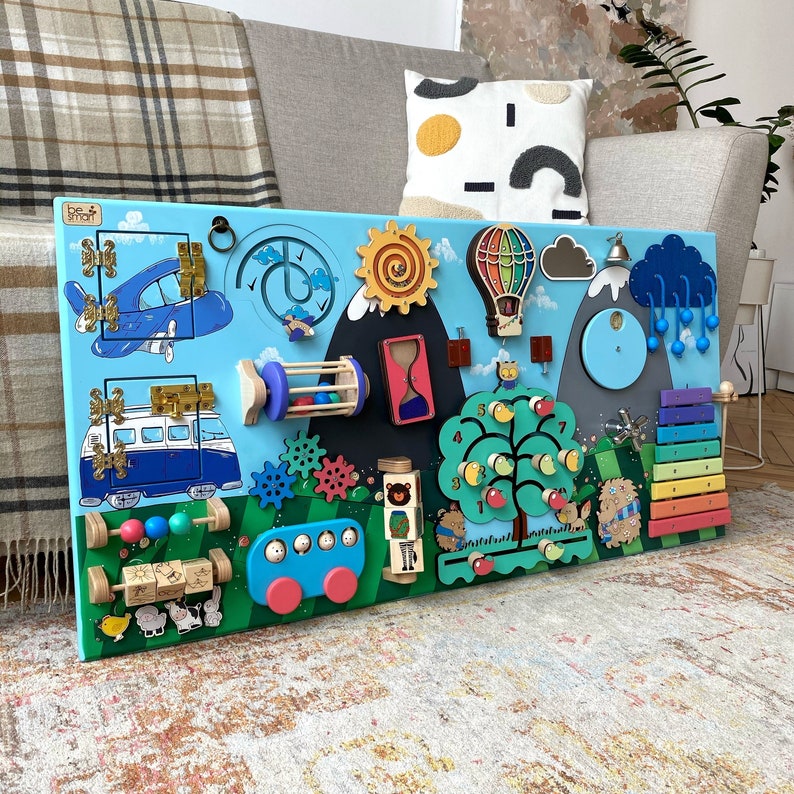 childs activity board