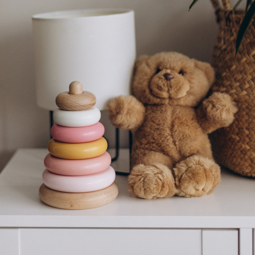 wooden stacking toy
