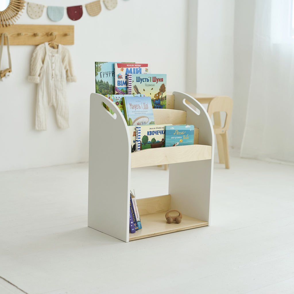 nursery bookshelf