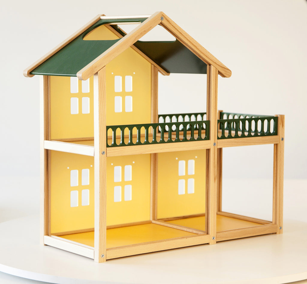 wooden doll house