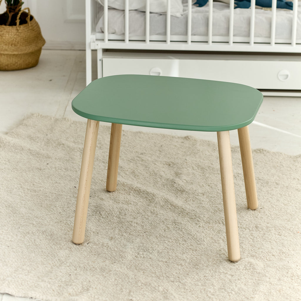 wooden toddler table