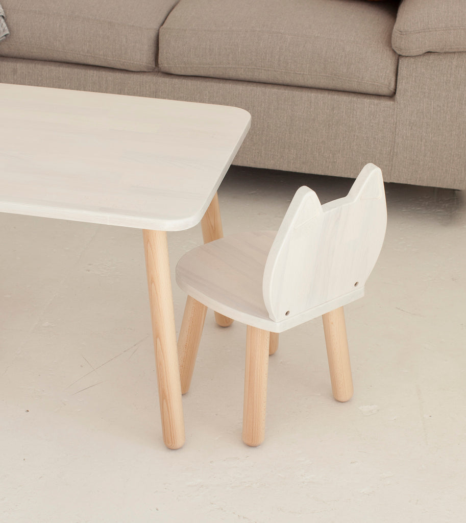 Wooden kids chair