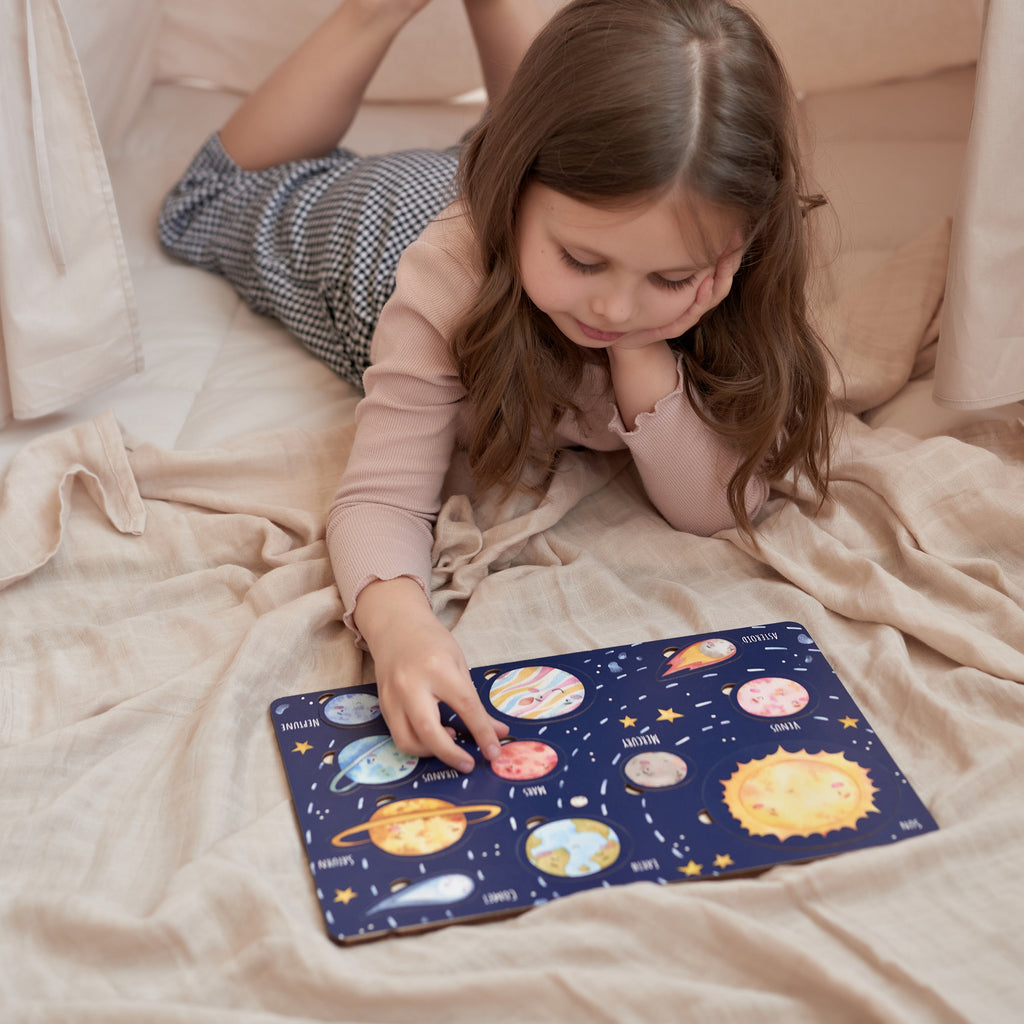 Solar System Wooden Puzzle