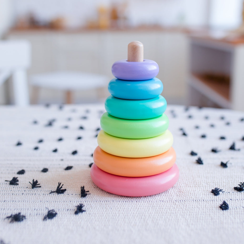wooden stacking toys for babies