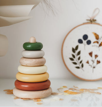 Wooden Stacking Toy - Autumn Forest