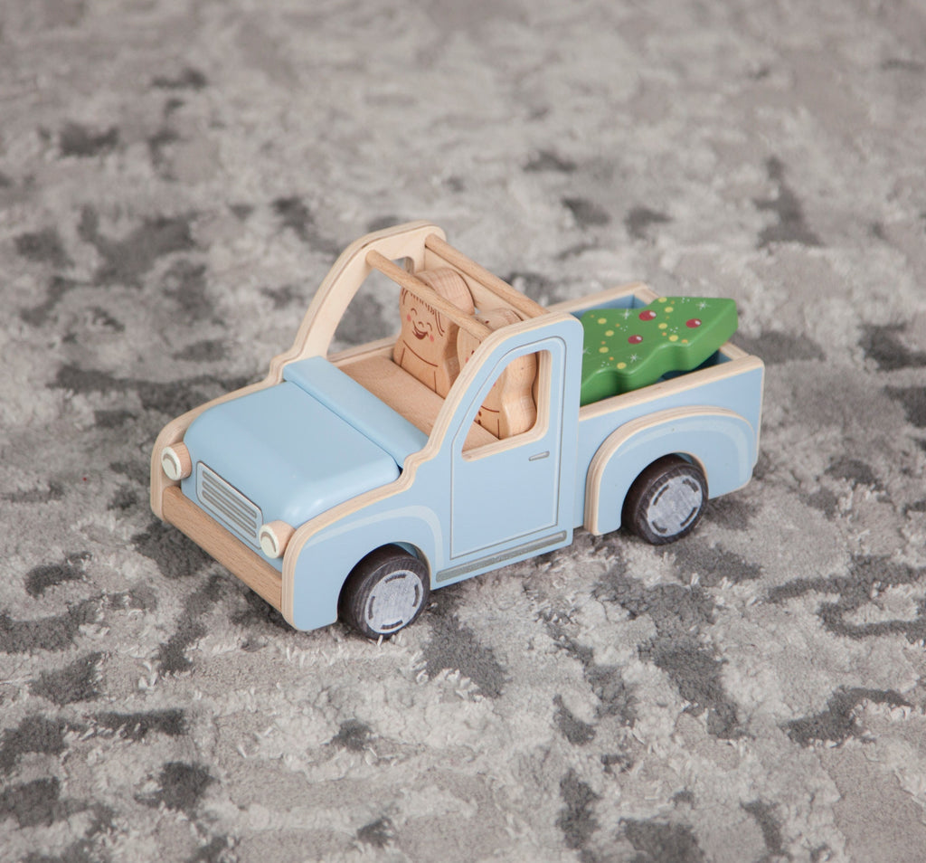 wooden toy car